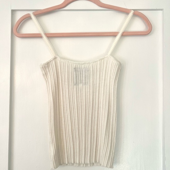 UNIF Knit Ribbed Tank with Rosettes - Picture 7 of 7